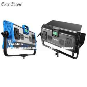 300w RVB <span class=keywords><strong>LED</strong></span> Film Vidéo Lampe Panneau couleur Noire AI-3000C Yidoblo vidéo rvb a mené la lumière avec le barndoor/sac de transport - Product Image 5