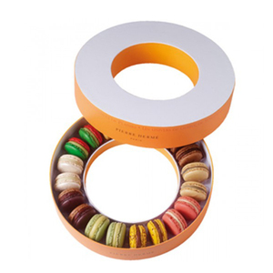 Hot Item Khuyến Mại Vòng Tròn Hình Dạng Hộp Giấy Các Tông Giấy Cho Bánh <span class=keywords><strong>Macaron</strong></span> - Product Image 3