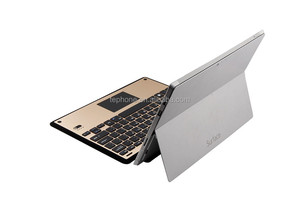 Bluetooth clavier tablet cover & cas pour tablet <span class=keywords><strong>pc</strong></span> <span class=keywords><strong>Microsoft</strong></span> <span class=keywords><strong>Surface</strong></span> <span class=keywords><strong>Pro</strong></span> <span class=keywords><strong>4</strong></span> 12.3 pouces Ultra-Mince Aluminum-MZ-1088 - Product Image 6