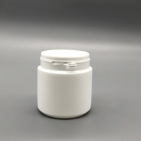 150ml Vide Noir HDPE Pot Récipient De Capsule Bouteille de Gomme À Mâcher Avec Bouchon Détachable bouteille en plastique pour bonbons à la gomme à mâcher