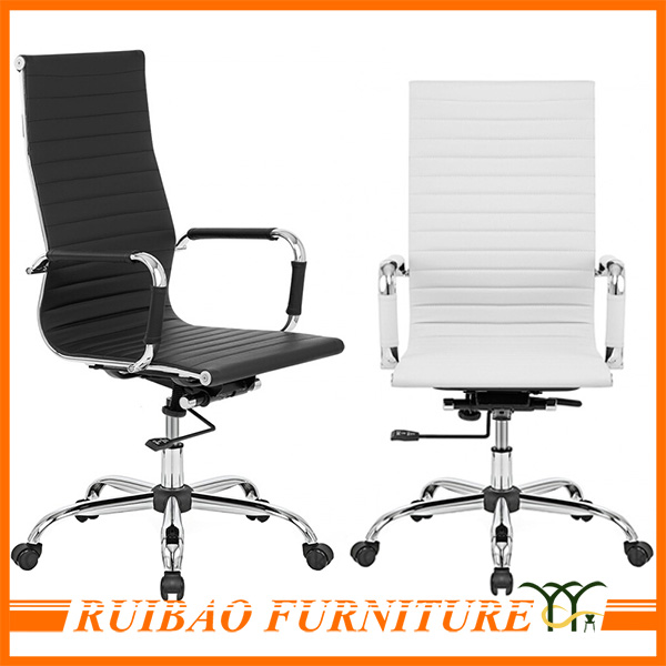 2016 Многофункциональный Черный Кожаный Mordern Поворотный Компьютер Офисный Стул