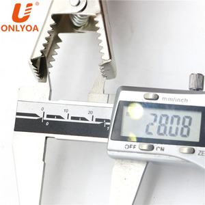 Personalizado 75mm 25A niquelagem aterramento teste clipe jacaré com jaqueta - Product Image 2