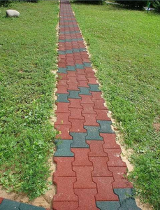 Adoquines de Caucho Reciclado para Entrada de Vehículos/Ladrillos de Caucho - Product Image 5