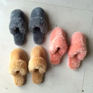 Genuine Leather Australia Double Face Sheepskin Fur Slipper