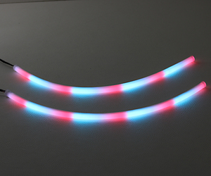 24 POUCES RGBW + flux de poursuite + retour séquentiel + TUBES LED blanc pur (DRL)