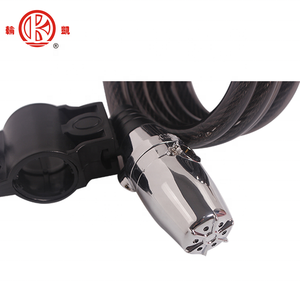 Excelente calidad retráctil Bloqueo de <span class=keywords><strong>cable</strong></span> de acero de alta calidad de alarma <span class=keywords><strong>cable</strong></span> para bicicleta - Product Image 5