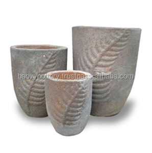 Pots en argile pour jardin et extérieur, suspension murale - Product Image 3