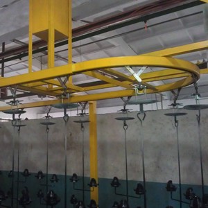 Havai monoray kapalı parça sıcaklık zinciri sürükle boyama hattı için otomatik konveyör sistemi - Product Image 4