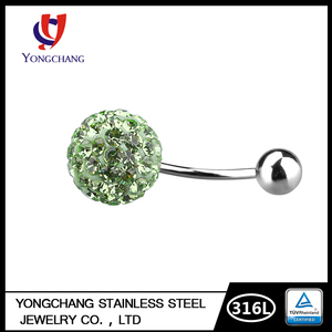 Muestras <span class=keywords><strong>gratis</strong></span> de joyería anillo del botón de vientre del barbell curvado de <span class=keywords><strong>anime</strong></span> para la perforación del ombligo - Product Image 3