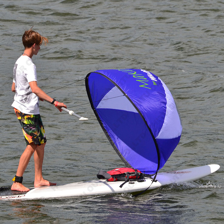 2023 più popolare aggiunta di una vela al kayak