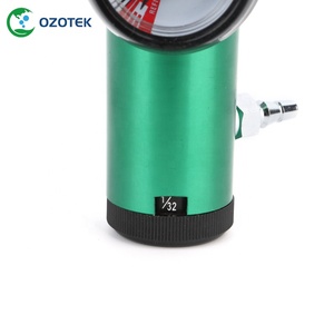 OZOTEK alta calidad BS cga870 CGA540 regulador de oxígeno médico con autoclave
