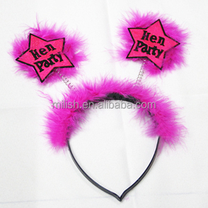 <strong>HEN</strong>-0027 Wholesale Bride to Be Badge <strong>Hen</strong> Night <strong>Party</strong> <strong>Headband</strong> - Product Image 3