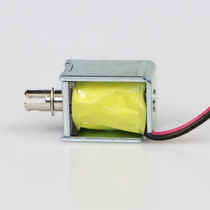 AJK-T0502 Điện Dc <span class=keywords><strong>12</strong></span> <span class=keywords><strong>Volt</strong></span> 24 <span class=keywords><strong>Volt</strong></span> Miniature Khung <span class=keywords><strong>Solenoid</strong></span> Kéo Đẩy Nam Châm Điện Cho Khóa - Product Image 2