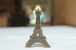 Corea papelería Vintage <span class=keywords><strong>Effiel</strong></span> Tower Paris Metal Memo Clips de papel para fotos suministros de oficina - Product Image 2
