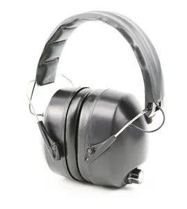 מגן שמיעה להפחתת רעש אקטיבית מגן אוזניים חסין קול עם מיקרופון לעובדים אטמי אוזניים בטיחות אוזניות אלקטרוניות