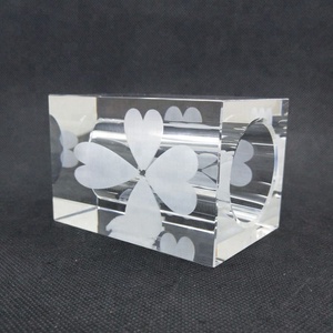 Claro al por mayor cristal decorativo titular de la pluma para regalos de <span class=keywords><strong>empresa</strong></span> - Product Image 3