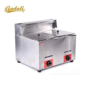 Henny Penny Used Automatic Gas Deep Fryer Double Table Top Tank Lpg Gas Pressure Fryer