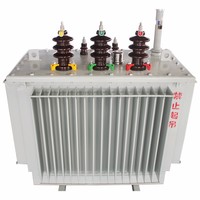 Transformateur électrique à huile de puissance 6 MVA 33 66 kV en cuivre S9 S11 S13