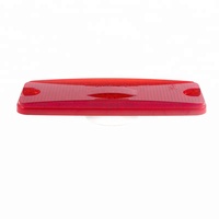 Feux de gabarit rouge Piranha à 3 LED pour camion, 4 pouces, feux de position latéraux pour remorque, réflecteurs LED pour voiture