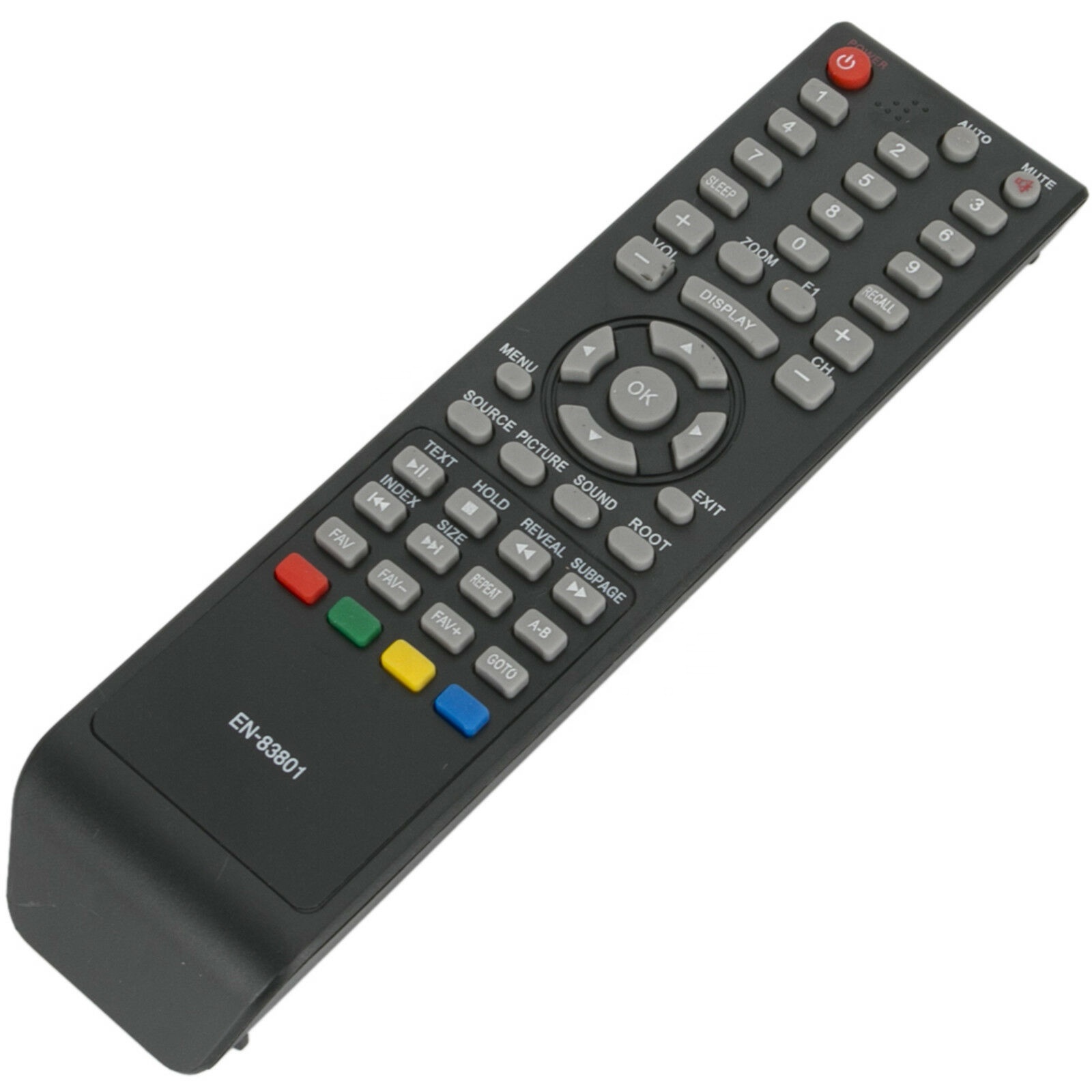 New EN-83801 Remote Control for Hisense LCD TV - Reliable Infrared