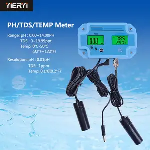 Yieryi PH-2983 Digitale LED PH E TDS DEL Tester DEL Tester con 2 in 1 di Alta Precisione Strumento di Apparecchiature di Monitoraggio