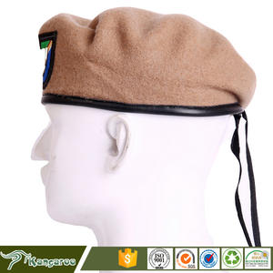 Personnalisé En Gros <span class=keywords><strong>Militaire</strong></span> Brun Béret - Product Image 3