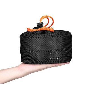 Juego de ollas y sartenes para acampar al aire libre para 2-3 personas, portátil, antiadherente, ligero, para Picnic, <span class=keywords><strong>Camping</strong></span>, utensilios de <span class=keywords><strong>cocina</strong></span>, juegos de hervidores, Kits de <span class=keywords><strong>cocina</strong></span> - Product Image 6