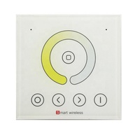 Contrôleur de bande LED 4 en 1 DIM/CCT/RGB/RGBW, contrôle sans fil 2.4G, synchronisation CCT, contrôleur LED avec montage mural