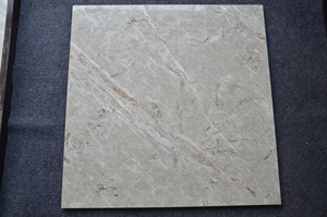 Piastrelle in Ceramica Porcellanata Grigia con <span class=keywords><strong>Texture</strong></span> Effetto <span class=keywords><strong>Pietra</strong></span>, Completamente Lucidate e Smaltate, Moderne per Interni, 600x600mm, Piastrelle per Pavimenti - Product Image 3