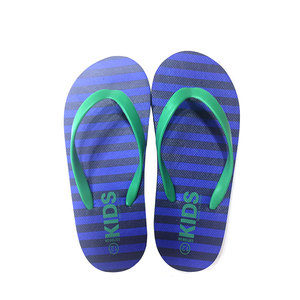 Animal al por mayor de la playa del verano Impresión de encargo del muchacho barato Flip Flop - Product Image 1