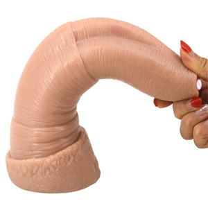 Grande negro consoladores grandes animal penis elefante consolador artificial pene anal plug masturbación juguetes sexuales - Product Image 4