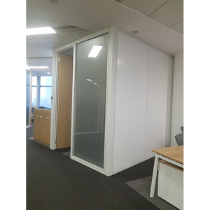 Vách ngăn kính <span class=keywords><strong>2025</strong></span> với Rèm dày 108mm chất lượng cao Nhà Máy Giá trực tiếp vách ngăn thiết kế hiện đại vách ngăn kính - Product Image 4