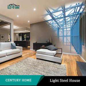 2018 Venta caliente de lujo moderno de lujo <span class=keywords><strong>casa</strong></span> prefabricada con estructura de acero - Product Image 5