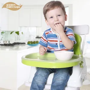 Regolabile alimentazione del bambino sedia di plastica multifunzionale del bambino di alta sedia