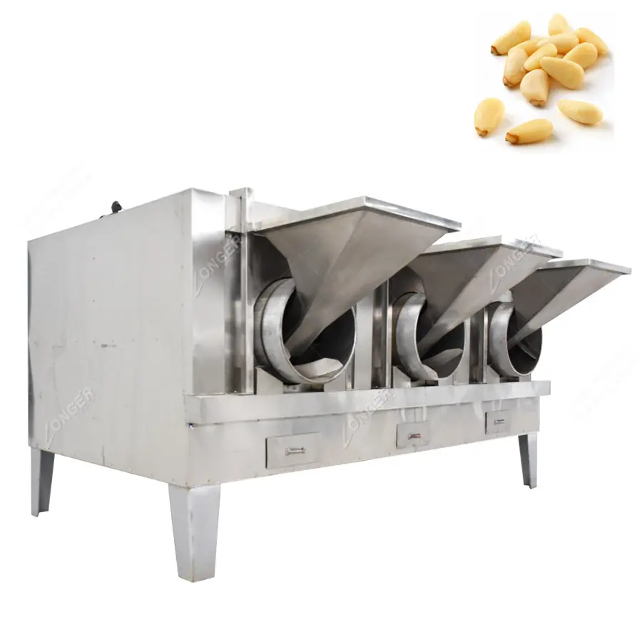 Automatic Electric Groundnut Roaster Toasting Machine Peanut Toaster Machine In India