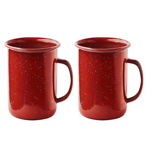 Oempromo Customized logo Blank Enamel Drinking <strong>Camping</strong> <strong>Cup</strong> - Product Image 2