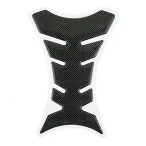 Hoge Kwaliteit Rubber Materiaal Carbon Stijl Motorfiets Tank Pad Motorfiets Onderdelen Accessoires Tank Sticker voor Groothandel JYTP-002