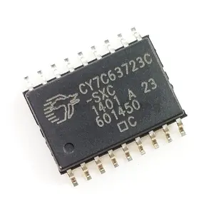 IC CY7C63723C-SXC USB وحدة تحكم صغيرة MCU وحدة تحكم صغيرة الموقت كومبو 8K LS USB/PS-2 تحكم المكونات الإلكترونية CY7C6372