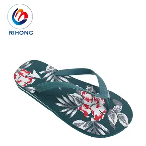 Meist verkaufte benutzer definierte eigene Logo Druck Designer Slipper Lady Männer Eva Flip Flop neu