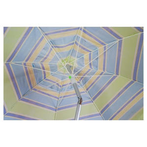 El aluminio caliente de la venta desnudó la parasol al aire libre del paraguas de la playa - Product Image 3