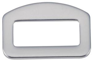 Hebilla de Cinturón de Metal Forjado con Pasador de Acero de 4 mm de Grosor con Acabado Niquelado/Cromado/Blanco/Amarillo, Resistencia a la Rotura de 17.8 kN/4000 LBS - Product Image 3