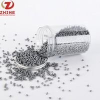 Pp/pe/ps/abs/hanches couleur masterbatch argent granulés de plastique pour feuille/plaque