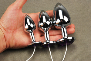 3 tailles de <span class=keywords><strong>plug</strong></span> <span class=keywords><strong>anal</strong></span> électrique, <span class=keywords><strong>plug</strong></span> <span class=keywords><strong>anal</strong></span> médical, produits sexuels électro-choc, jouets sexuels électro-choc pour hommes et femmes - Product Image 5