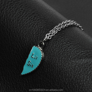 <span class=keywords><strong>Collana</strong></span> con Ciondolo <span class=keywords><strong>Cuore</strong></span> Spezzato per Mamma e Figlia, Gioielli per Donne - Product Image 5