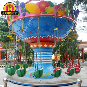 Venta de la fábrica directamente Venta caliente goog calidad niños <span class=keywords><strong>y</strong></span> adultos Parque de Atracciones equipo sandía silla volar - Product Image 2