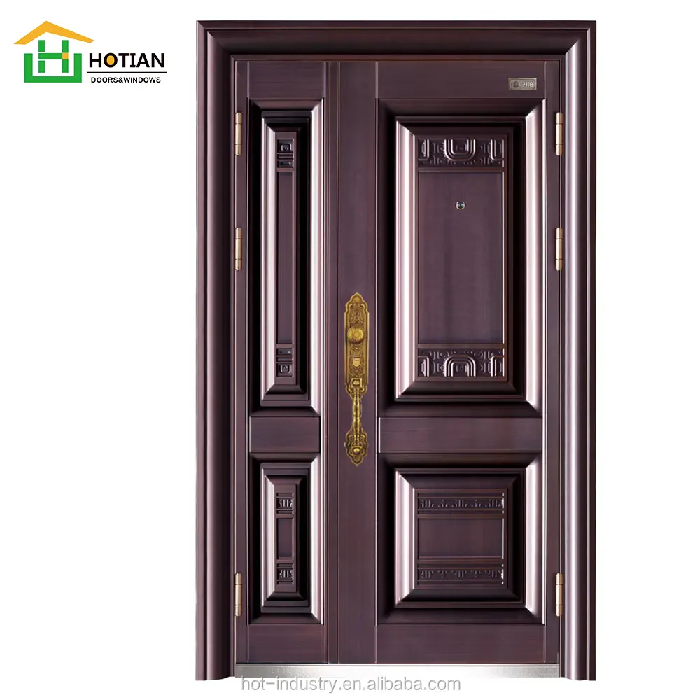 Wholesale Luxury Design House Entry Main Front Stainless Steel Security Door