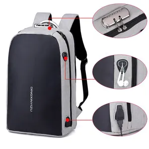 Großhandel China Laptop Rucksäcke Zurück pack wasserdichte Anti diebstahl Rucksack Tasche Mit Usb-Lade