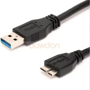 Haute Vitesse USB 3.0 Type A Mâle à Micro B Mâle Câble Adaptateur Convertisseur