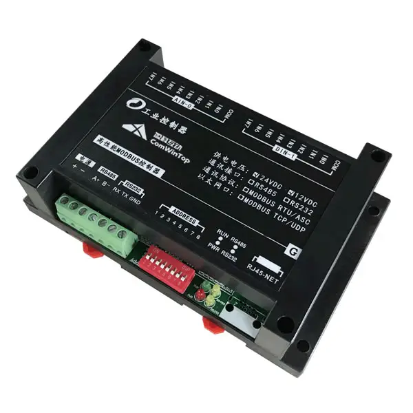 RS485 Ethernet Digitale Analoge Input Output Scada Modbus Rtu Data-acquisitie I/O Module