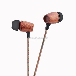 Vente chaude bois écouteurs intra-auriculaires à <span class=keywords><strong>isolation</strong></span> <span class=keywords><strong>sonore</strong></span> en bois super bass écouteurs intra-auriculaires - Product Image 1